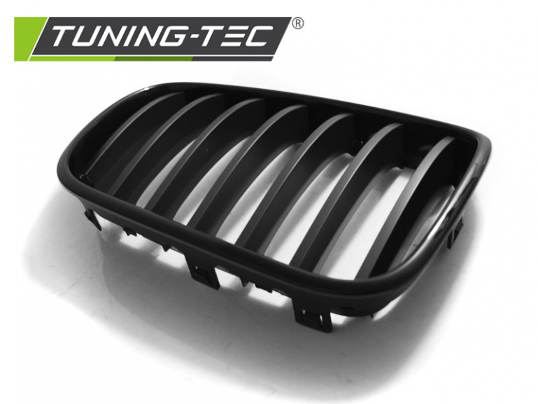 Upgrade Sportgrill Nieren für BMW X3 F25 10-14 Hochglanz schwarz/matt schwarz